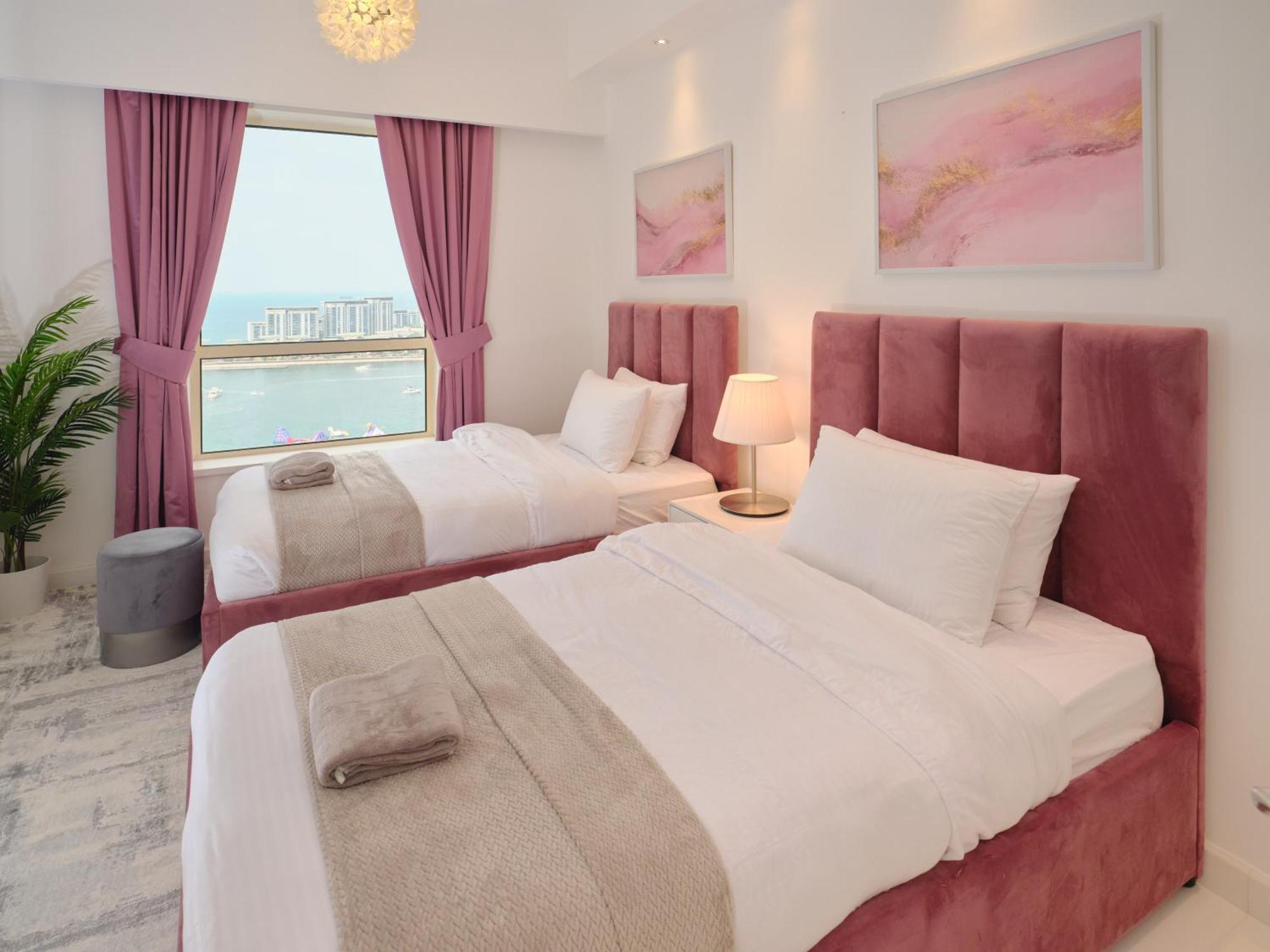 Jbr Beachfront Luxe Apartment All Rooms Sea Facing Dubai Exterior foto