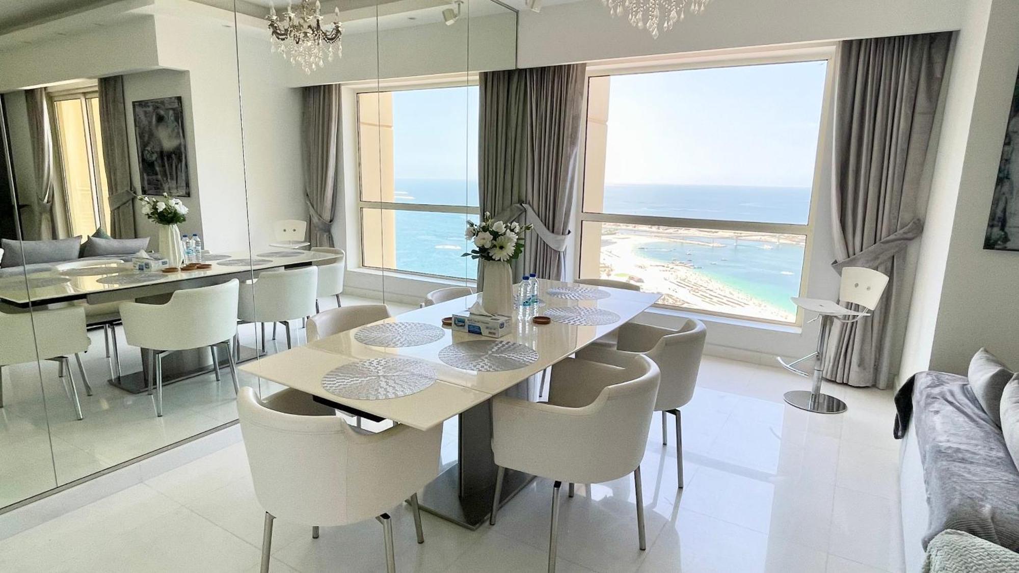 Jbr Beachfront Luxe Apartment All Rooms Sea Facing Dubai Exterior foto